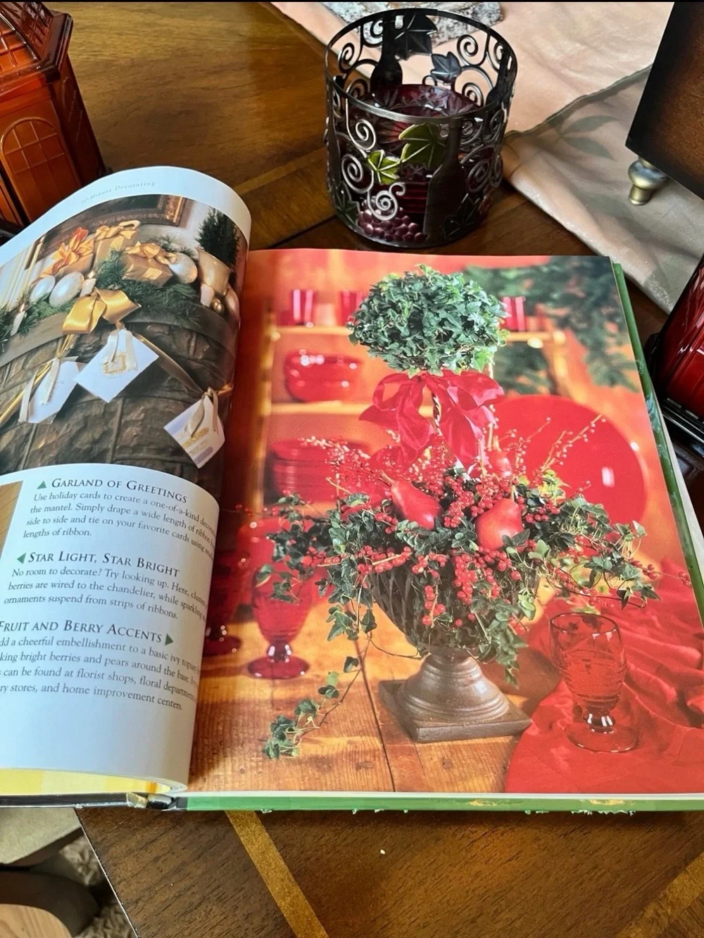 Southern Living Christmas 2003 Vintage Book of Recipes & Ideas for Holiday Decor